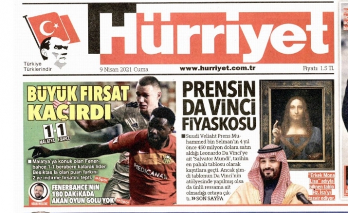 Yeni Malatyaspor Fenerbahçe maçın Gazete Manşetleri