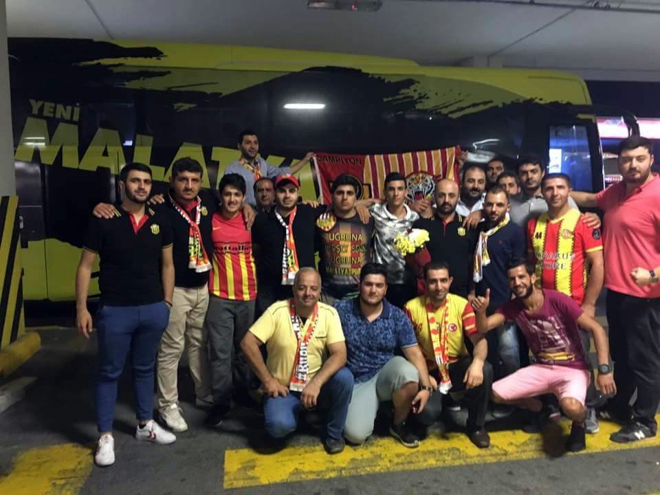 Evkur Yeni Malatyaspor’a İstanbul’da coşkulu karşılama