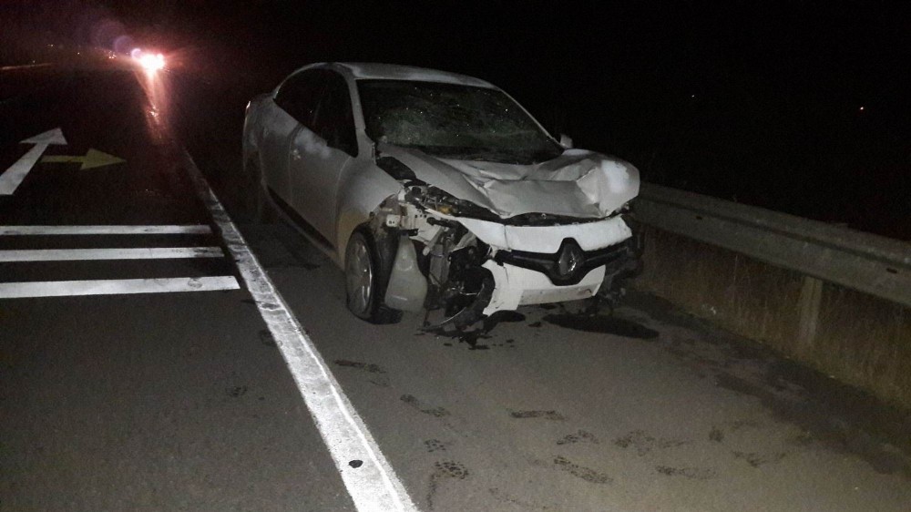 Sivas’ta trafik kazası: 1 yaralı
