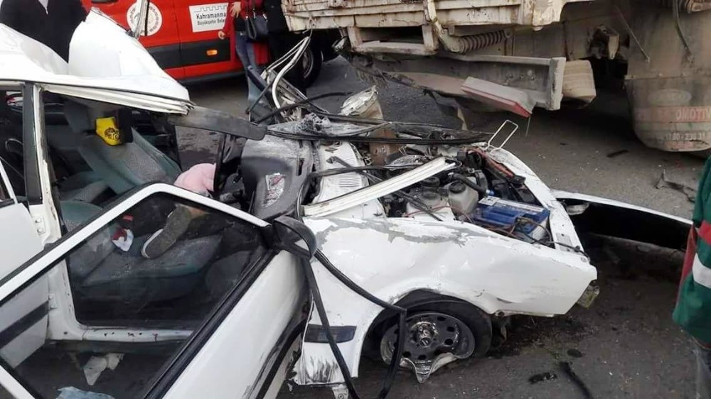 Kahramanmaraş’ta trafik kazası: 1 ölü, 5 yaralı

