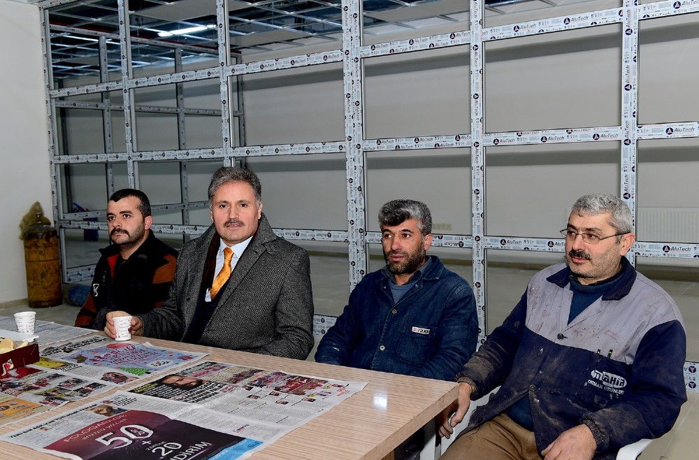 Başkan Çakır kültür merkezi düzenleme çalışmalarını yerinde inceledi
