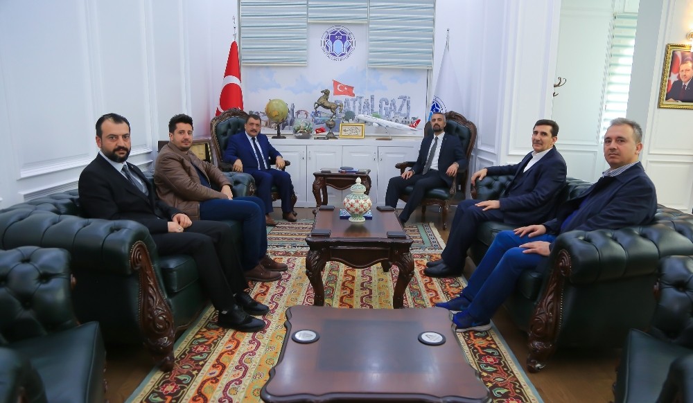 Başkan Gürkan ASKON’u ağırladı

