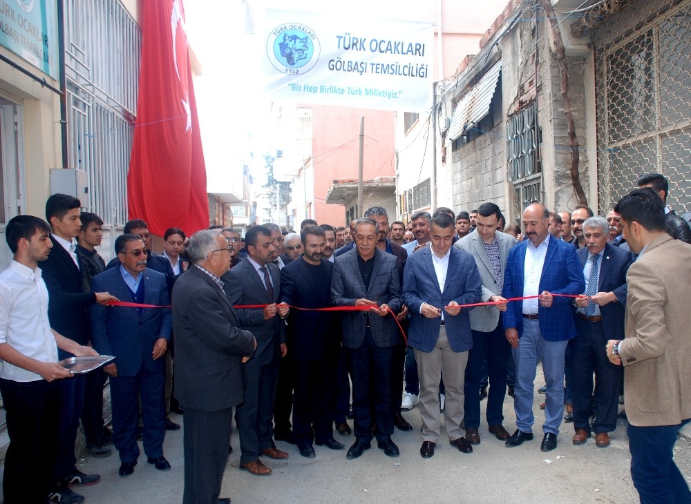 Türk Ocakları Gölbaşı Şubesi açıldı

