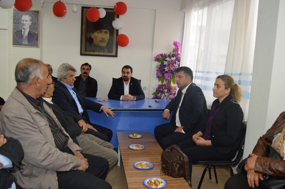 Beşiktaş Belediye Başkan Yardımcısı Tüy Besni ilçesinde temaslarda bulundu
