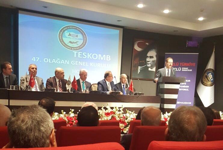 Ali Evren TESKOMB Üst Kurul Üyeliğine yeniden seçildi
