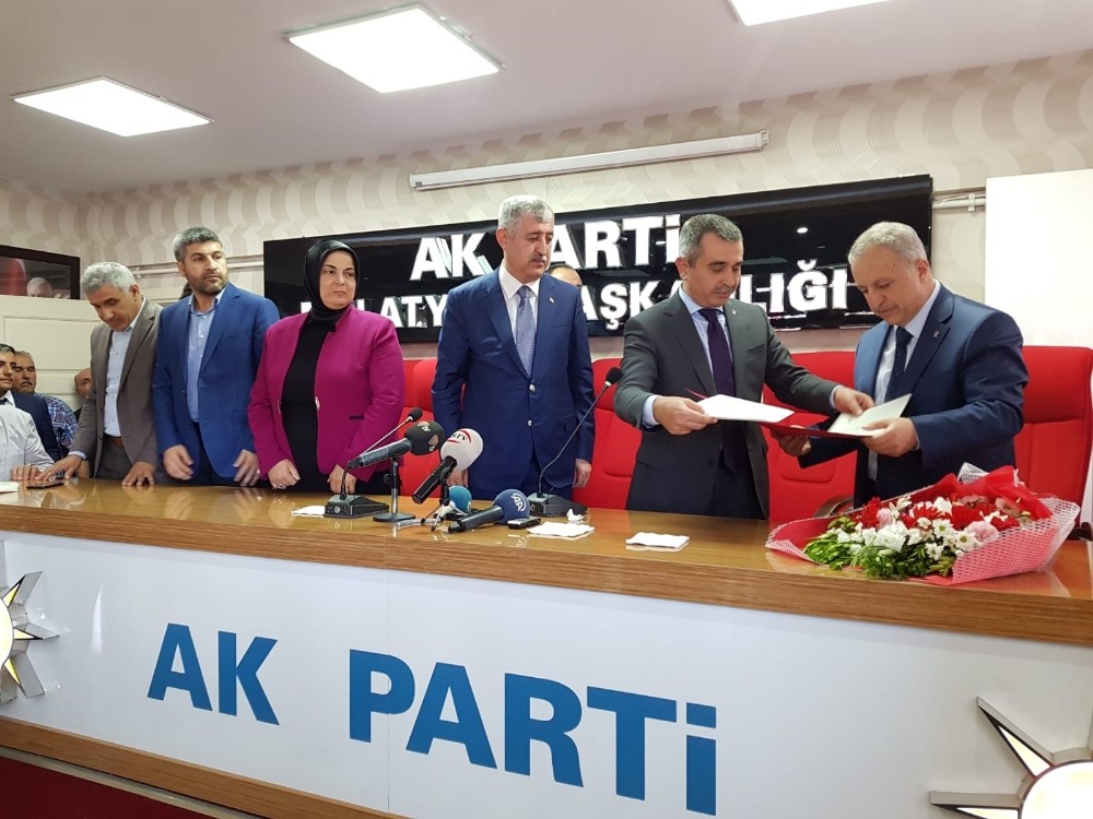 AK Parti Malatya İl yeni Başkanı İhsan Koca:
