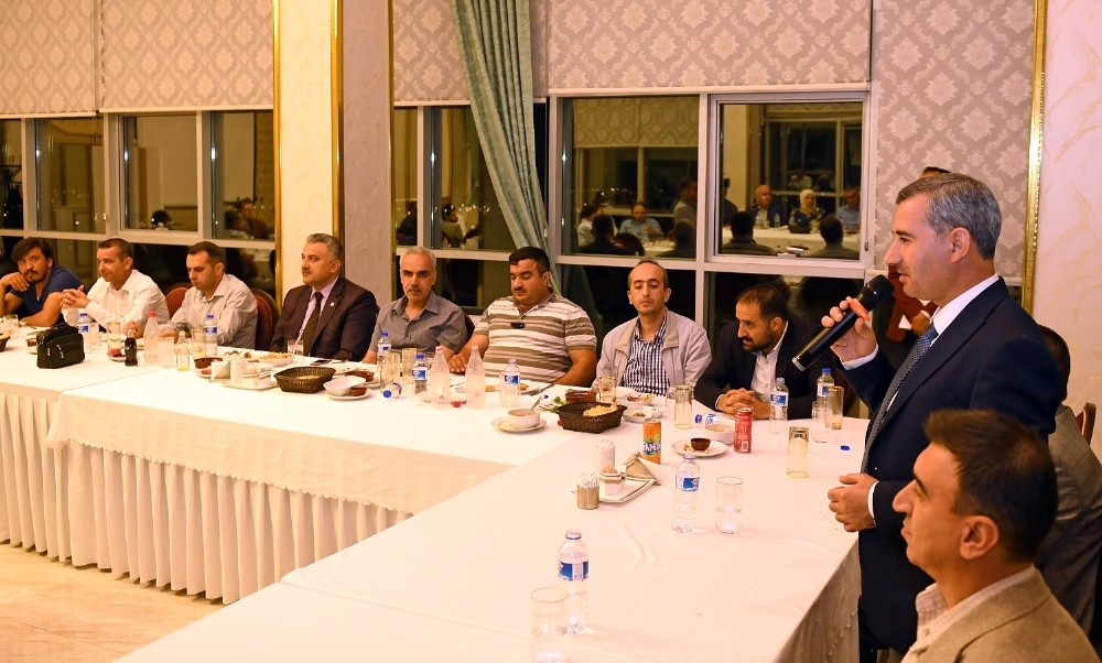 Başkan Çınar ilçe protokolünü iftarda ağırladı
