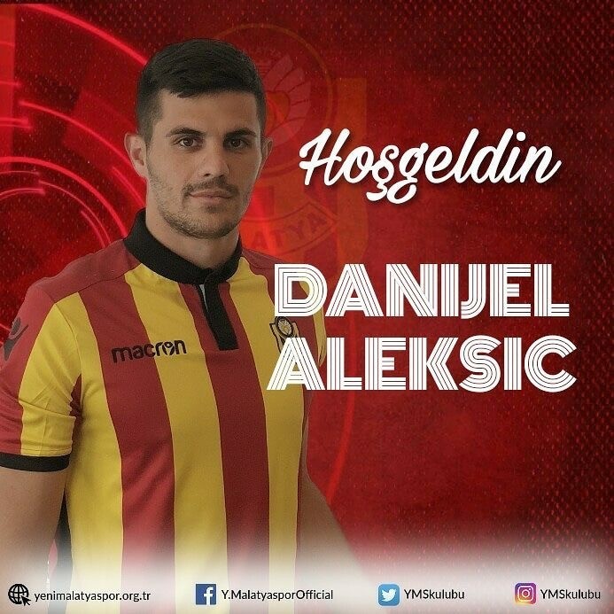 Evkur Yeni Malatyaspor Danijel Alexsic ile sözleşme imzaladı