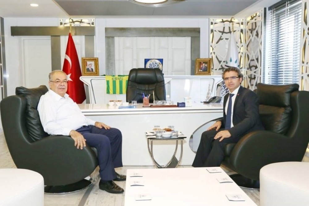 Başsavcı Karabacak Başkan Kutlu ile bir araya geldi
