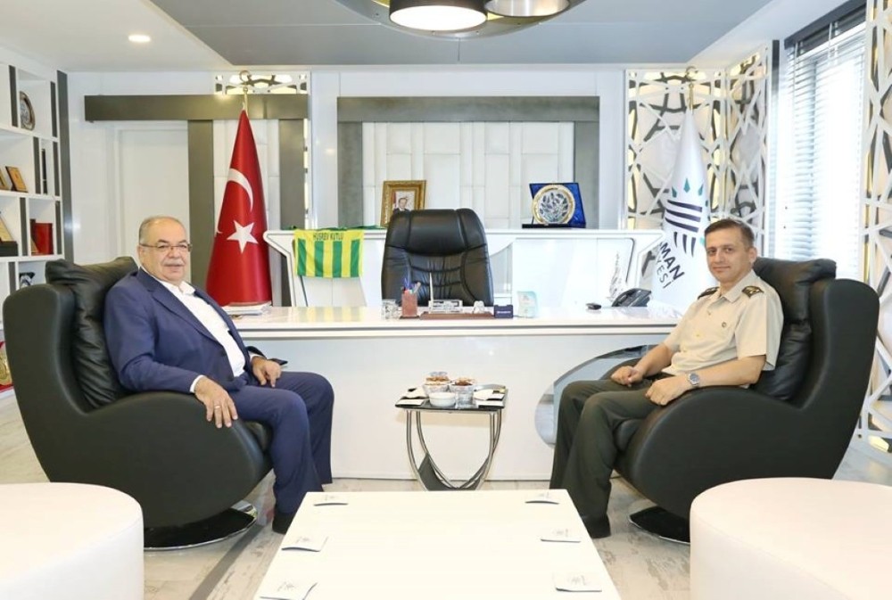 Albay Gürfidan Başkan Kutlu ile bir araya geldi
