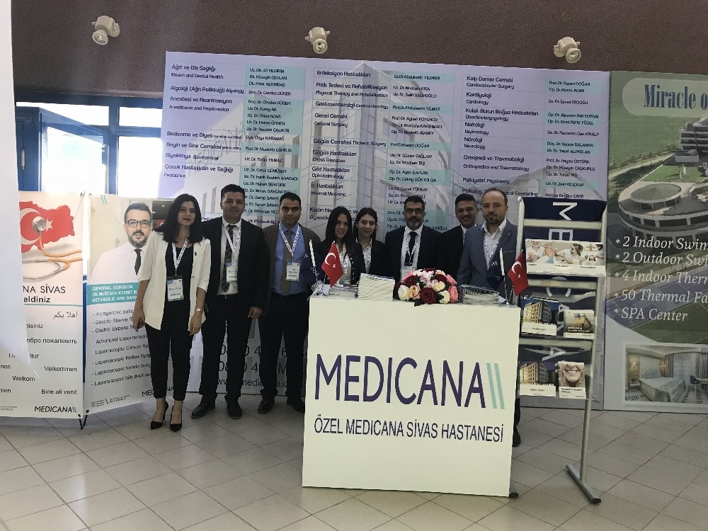 Medicana Sivas Hastanesi Termal ve Sağlık Turizm Zirvesi’ne katıldı
