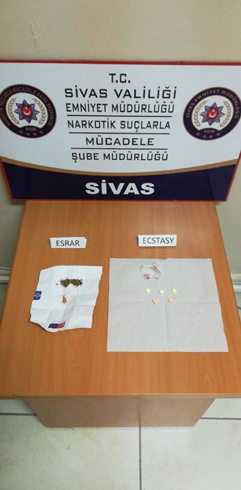Sivas’ta narkotik operasyonları
