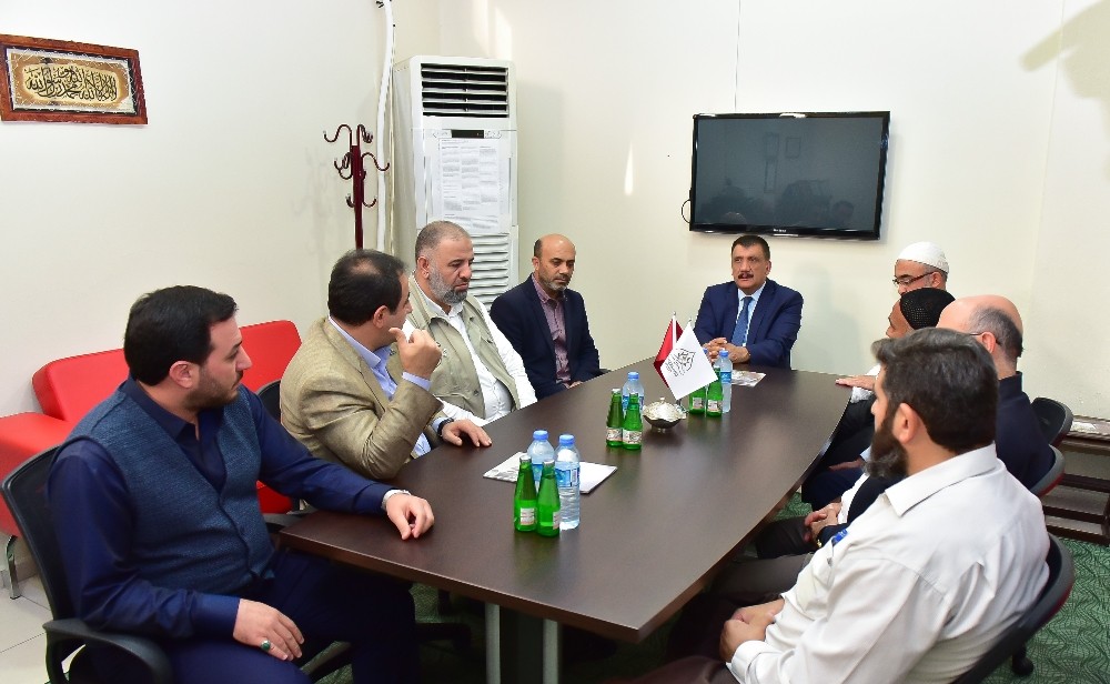 Başkan Gürkan, Semerkand Vakfı yöneticileri ile istişarede bulundu
