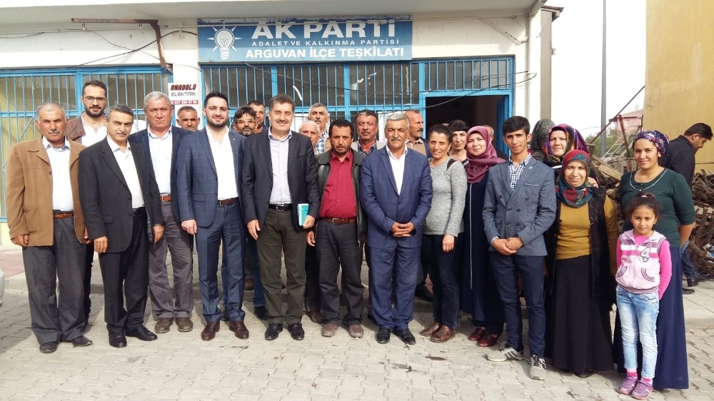 AK Parti Bölge Koordinatörü Arguvan’da