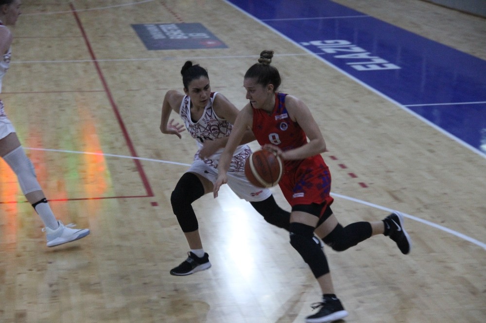 Türkiye Kadınlar Basketbol 1. Ligi: Elazığ İl Özel İdare: 100 - Mersin BŞB. Gelişim: 64
