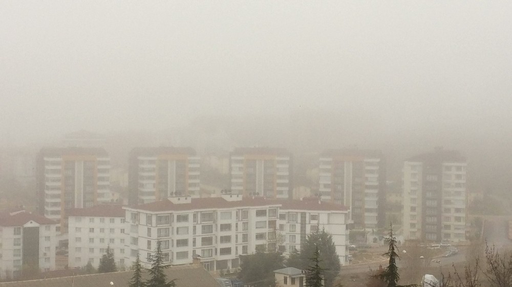 Elazığ’da sis etkili oluyor

