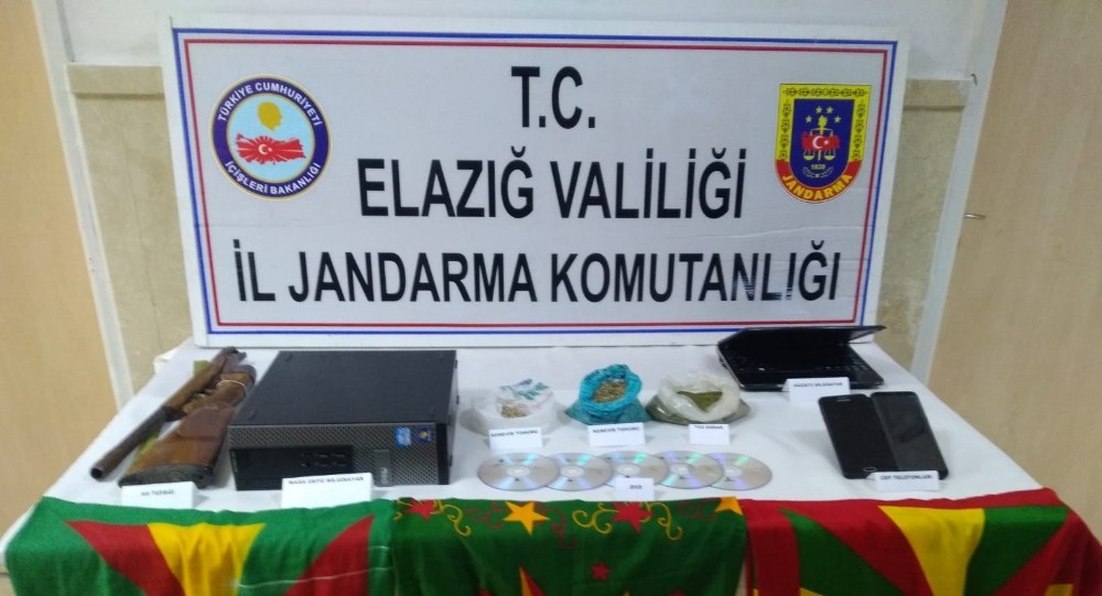 Elazığ’da  PKK/KCK operasyonu: 4 gözaltı
