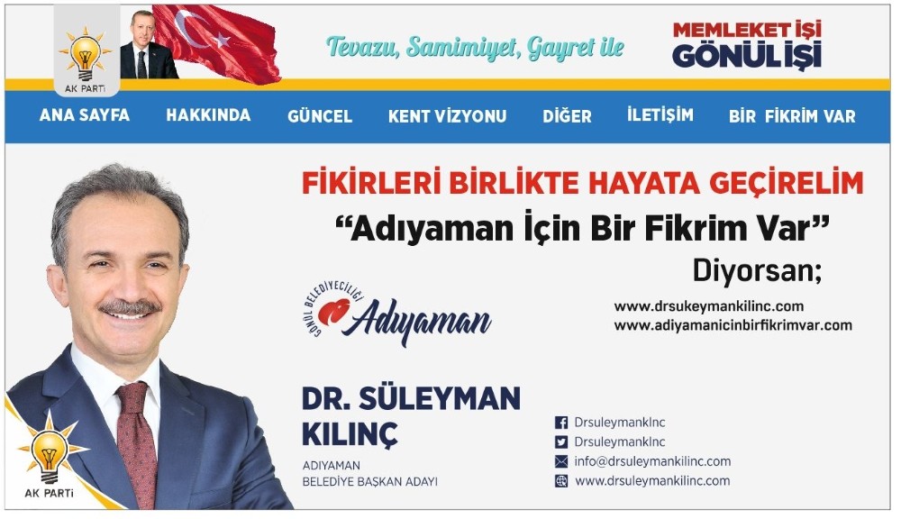 AK Parti Adayı Kılınç ‘Mobil Belediyecilik’ dönemini başlatacak
