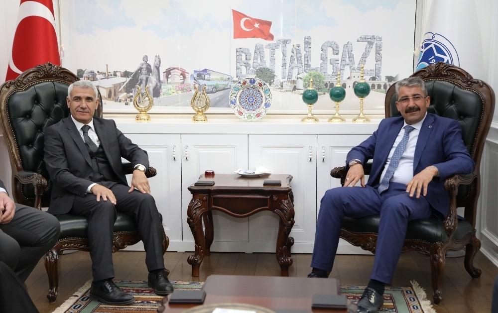 Darende Belediye Başkanı Özkan’dan, Güder’e ziyaret
