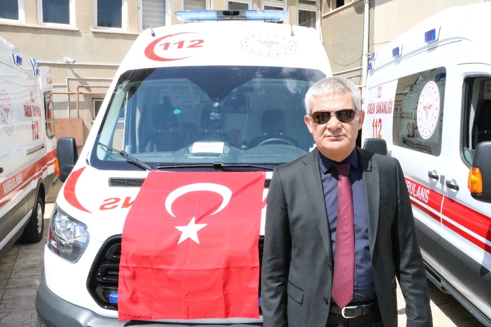 Kahramanmaraş’a tam donanımlı 7 ambulans
