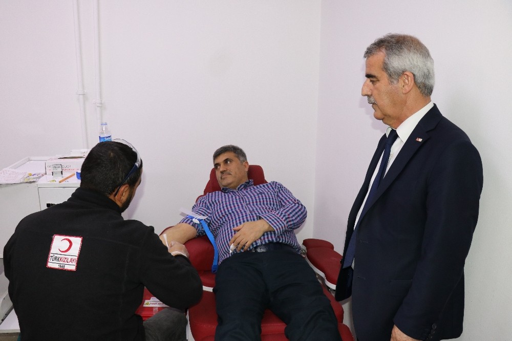 Başsavcısı Muhammet Savran’dan kan bağışı
