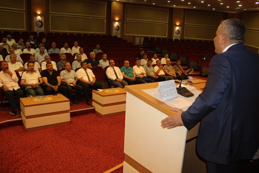 Malatya TSO Haziran ayı meclis toplantısını yaptı
