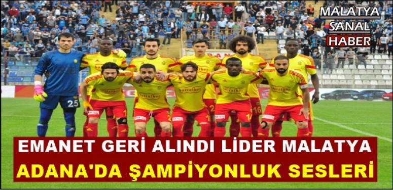 Adana Demirspor: 1 - Evkur Yeni Malatyaspor: 2