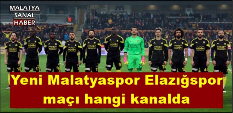 Yeni Malatyaspor Elazığspor  maçı hangi kanalda