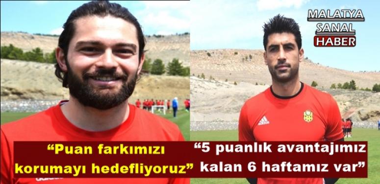  Evkur Yeni Malatyaspor’un golcüleri şampiyonluktan emin konuştu 