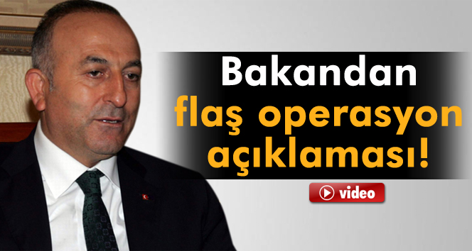 Bakan Çavuşoğlu: 'Operasyonda bine yakın kişi gözaltına alındı