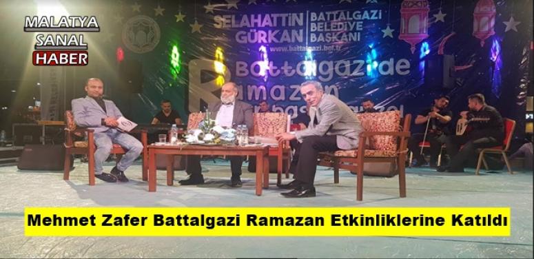 Mehmet Zafer Battalgazi Ramazan Etkinliklerine Katıldı