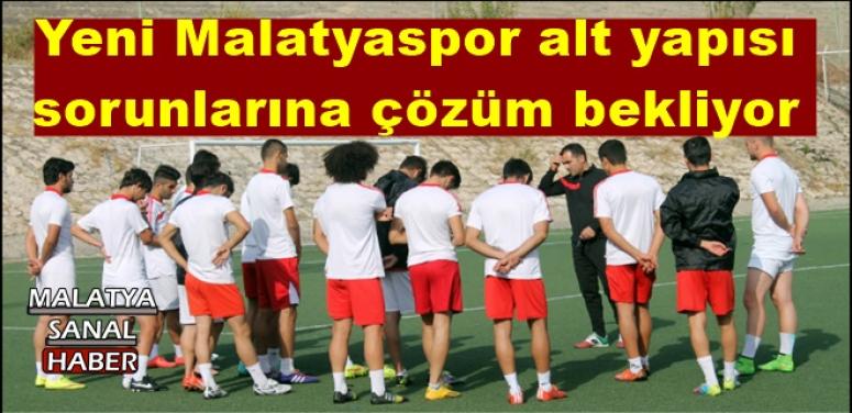 Yeni Malatyaspor alt yapısı sorunlarına çözüm bekliyor