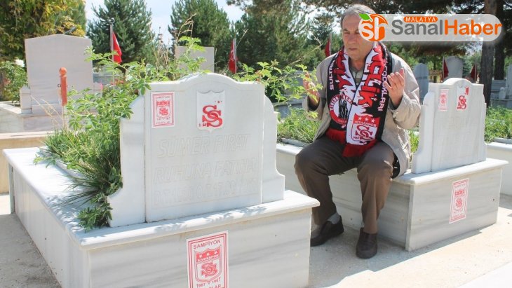 52 yıl önce maçta ölen Sivasspor taraftarlarını tek başına andı