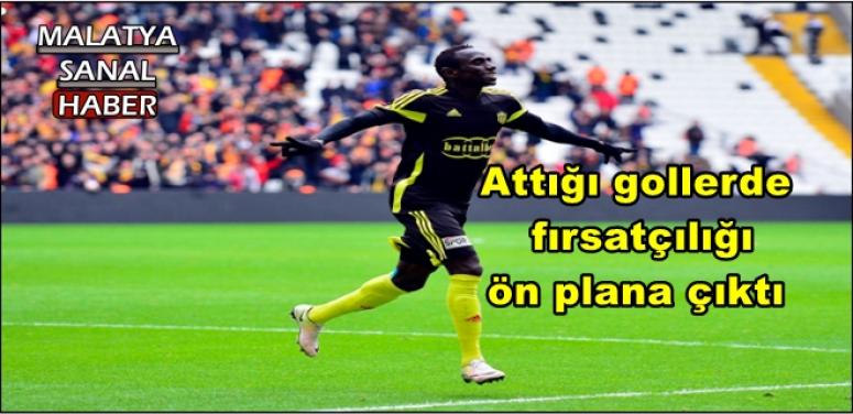Diabang Dialiba Attığı gollerde fırsatçılığı ön plana çıktı