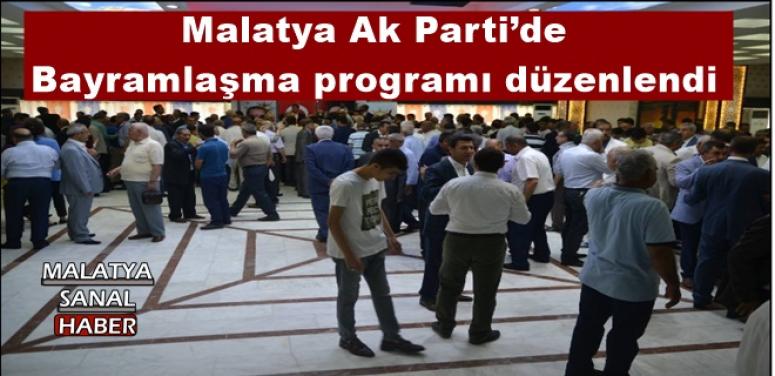 Malatya Ak Parti’de Bayramlaşma programı düzenlendi