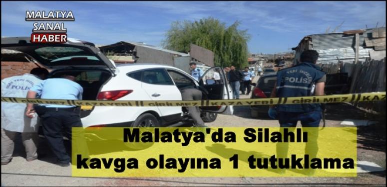 Malatya'da Silahlı kavga olayına 1 tutuklama