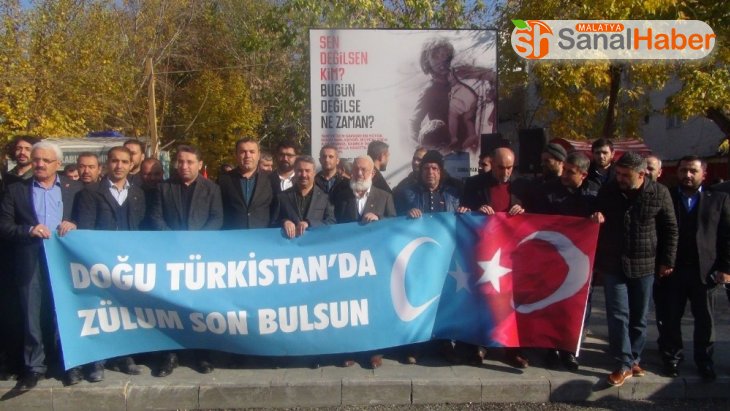 Adıyaman'da STK'lardan Doğu Türkistan'da ki zulme tepki