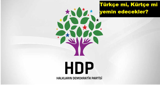 HDP'li vekillerden Kürtçe yemin açıklaması