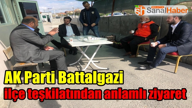 AK Parti Battalgazi ilçe teşkilatından anlamlı ziyaret