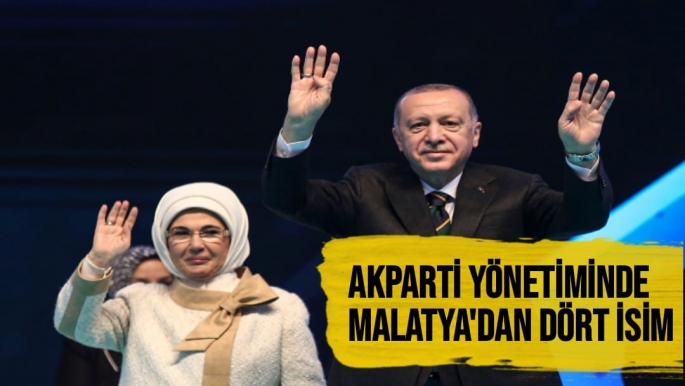 AK PARTİ yönetiminde Malatya'dan Dört İsim