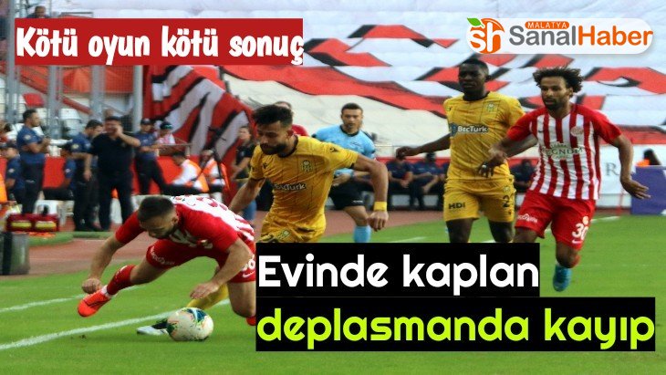 Antalyaspor: 3 - BTC Yeni Malatyaspor: 0