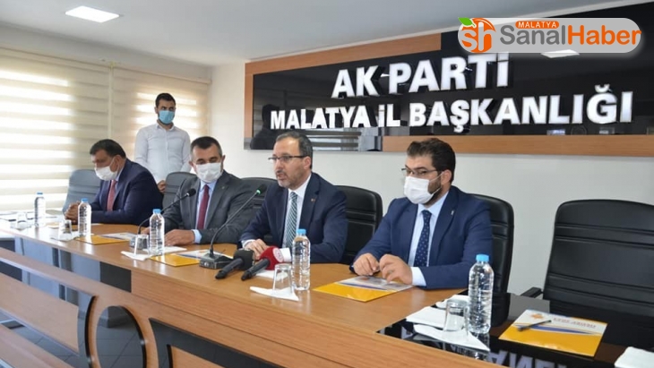Bakan Kasapoğlu'ndan AK Parti İl Başkanlığına ziyaret