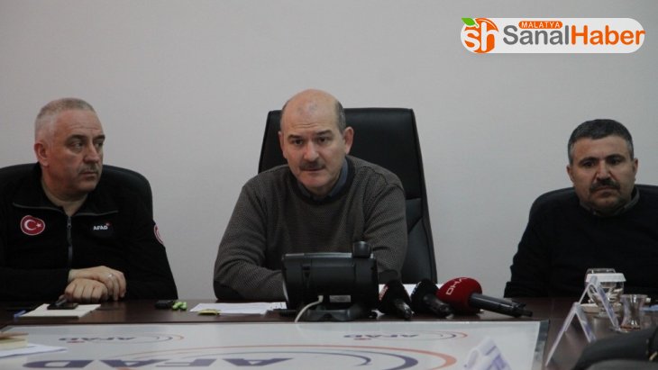 Bakan Soylu: 'Elazığ ve Malatya'ya kamu yardım miktarı 458 milyon lira'