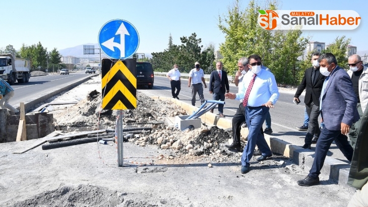 Başkan Gürkan, Anayurt Bulvarı'nda inceleme
