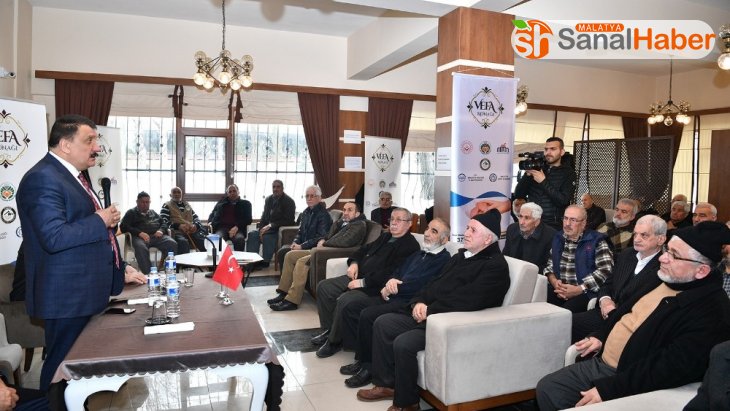 Başkan Gürkan'dan Vefa Konağını ziyaret