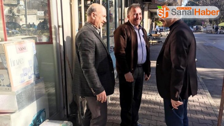 Başkan Kılınç, eski Samsat Caddesi esnafını ziyaret etti