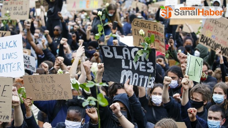 Belçika'da ırkçılık ve polis şiddeti protesto edildi