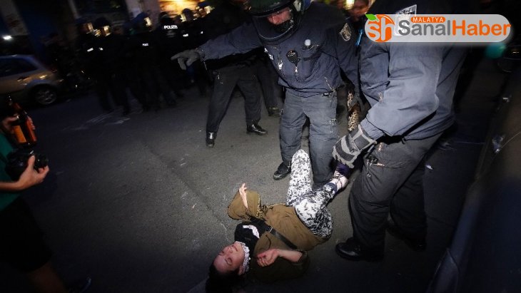 Berlin'deki izinsiz gösterilerde 50 kişi gözaltına alındı