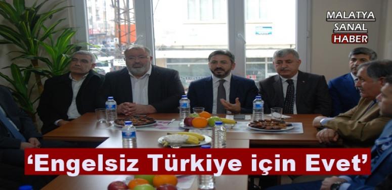  ‘Engelsiz Türkiye için Evet’ 
