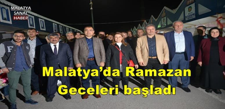 Malatya’da Ramazan Geceleri başladı
